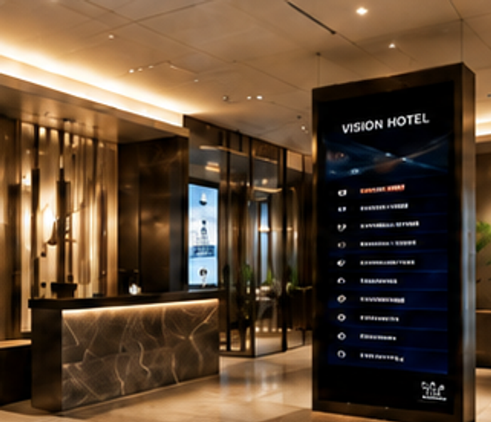 ホテル・宿泊施設でのVISIONWATCH活用イメージ